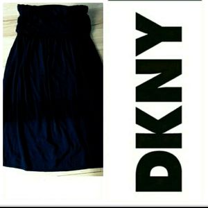 DKNY Sstrapless sundress in black